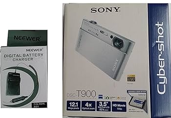 動作確認済 SONY Cybershot DSC-T900 シルバー 充電器あり 動作確認済 SONY Cybershot DSC-T900 シルバー 充電器あり